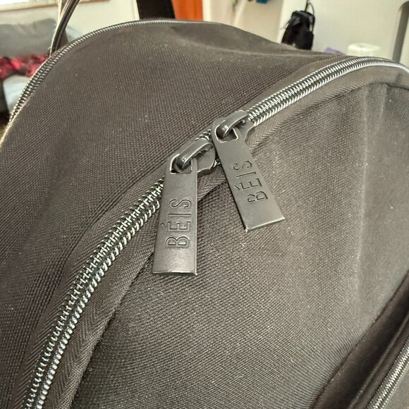 BEIS The Travel Backpack in Black EXCELLENT CONDITION - Picture 8 of 15